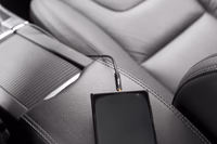 Amazon Basics 3.5mm Aux Audio Cable for Stereo Speaker or Subwoofer with Gold-Plated Plugs, 4 Foot, Black thumbnail 2