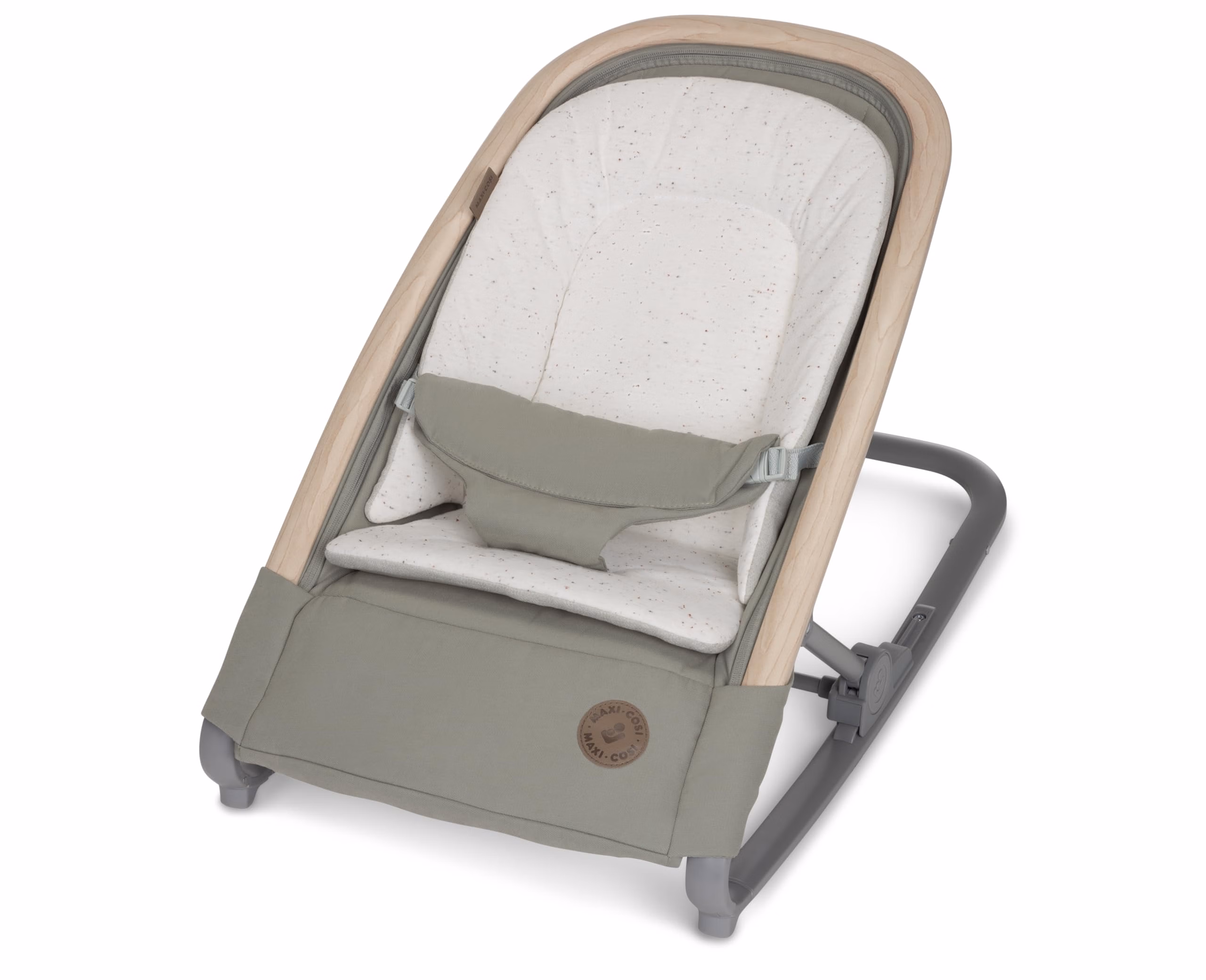 Maxi-Cosi Kori 2-in-1 Baby Bouncer Seat for Infants, Baby Rocker Chair, Portable Baby Bouncer, Classic Green thumbnail 1