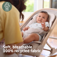 Maxi-Cosi Kori 2-in-1 Baby Bouncer Seat for Infants, Baby Rocker Chair, Portable Baby Bouncer, Classic Green thumbnail 4