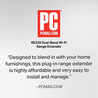 TP-Link WiFi Extender with Ethernet Port, Dual Band 5GHz/2.4GHz, Up to 44% More Bandwidth Than Single Band, Covers Up to 1200 Sq.ft and 30 Devices, Signal Booster Amplifier Supports OneMesh(RE220) thumbnail 2