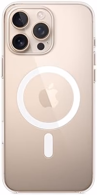 Apple iPhone 16 Pro Max Clear Case with MagSafe and Camera Control: Lightweight Phone Case, Wireless Charging Compatible, Smooth Glossy Finish thumbnail 1