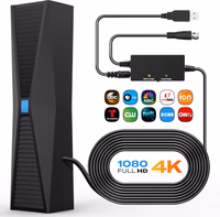 2025 Antenna for Smart TV, Long Range TV Antenna Indoor/Outdoor with 360° Signal Booster, Digital TV Antenna for Local Channels, Supports All Smart/Old TVs and 4K 1080P VHF UHF thumbnail 1