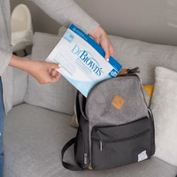 Dr. Brown's Microwave Steam Sterilizer Bags for Baby Bottles, Pacifiers, Pump Parts and Accessories, Travel Baby Bottle Sterilizer, 30 Uses per Bag, 5 Count (Pack of 1) thumbnail 2