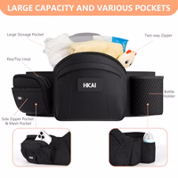 HKAI Baby Hip Carrier,Baby Carrier with Adjustable Waistband & Breathable Mesh, Ergonomic Carrier with Non-Slip Hip Seat Surface for Newborns & Toddlers (Black) thumbnail 2