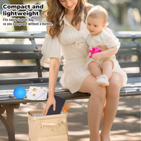 Baby Sling Carrier for Toddler, Baby Sling, Adjustable Front & Back with Non-Slip Hip Seat, Portable Lightweight & Breathable Ergonomic Design, Travel-Friendly Safe Carrier for 10-60 lbs (Black) thumbnail 2