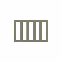 Storkcraft & Graco Toddler Safety Guardrail Kit with Slats (Pebble Gray) – GREENGUARD Gold Certified, Converts Compatible Storkcraft & Graco Crib to Toddler Bed, Kit Includes 2 Guardrails thumbnail 4