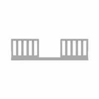 Storkcraft & Graco Toddler Safety Guardrail Kit with Slats (Pebble Gray) – GREENGUARD Gold Certified, Converts Compatible Storkcraft & Graco Crib to Toddler Bed, Kit Includes 2 Guardrails thumbnail 2