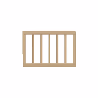 Storkcraft & Graco Toddler Safety Guardrail Kit with Slats (Pebble Gray) – GREENGUARD Gold Certified, Converts Compatible Storkcraft & Graco Crib to Toddler Bed, Kit Includes 2 Guardrails thumbnail 3
