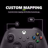 Xbox Wireless Gaming Controller + USB-C® Cable (2025) – Carbon Black – Play on Xbox, Windows, Android, iOS, FireTV Sticks, Smart TVs, VR Headsets thumbnail 5