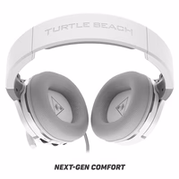 Turtle Beach Recon 200 Gen 2 Powered Gaming Headset - Xbox Series X, Xbox Series S & Xbox One, PS5, PS4, Mobile & PC with 3.5mm - Bass Boost, Memory Foam, White thumbnail 4