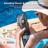 UNBREAKcable IPX8 Waterproof Phone Pouch 2-Pack, Double Space Waterproof Phone Case for iPhone 15 16 17 Pro Max up to 7", Cellphone Dry Bag with Lanyard for Beach Kayak Cruise Travel Essentials thumbnail 5