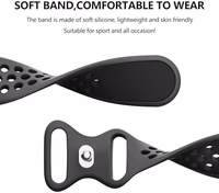 Meliya 20mm 22mm Silicone Watch Bands Quick Release Replacement Wristband, Soft Silicone Rubber Sport Watch Strap for Women Men (Gray/Black+Black/Gray+White/Black, 20mm) thumbnail 3