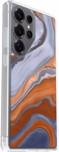 OtterBox Samsung Galaxy S25 Ultra Symmetry Series Clear Magnet Case - High Desert Marble (Blue) thumbnail 4