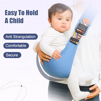 Baby Sling Carrier,Baby Sling,Toddler Carrier,Adjustable and Non-Slip Hip Seat Carriers Carrying 10-30 lbs(Square) thumbnail 3