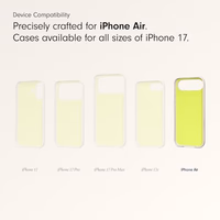 Beats iPhone Air Case with MagSafe & Camera Control, Matte Finish, Microfiber Lining – Lime Stone thumbnail 4