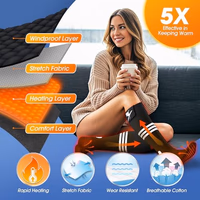 AI Heated Socks for Men Women,20000mAh Rechargeable Battery Electric Socks Up to 16 Hours Washable Heating Socks for Camping Skiing Motorcycle Driving Hiking Outdoor Working thumbnail 4
