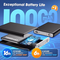 AI Heated Socks for Men Women,20000mAh Rechargeable Battery Electric Socks Up to 16 Hours Washable Heating Socks for Camping Skiing Motorcycle Driving Hiking Outdoor Working thumbnail 2