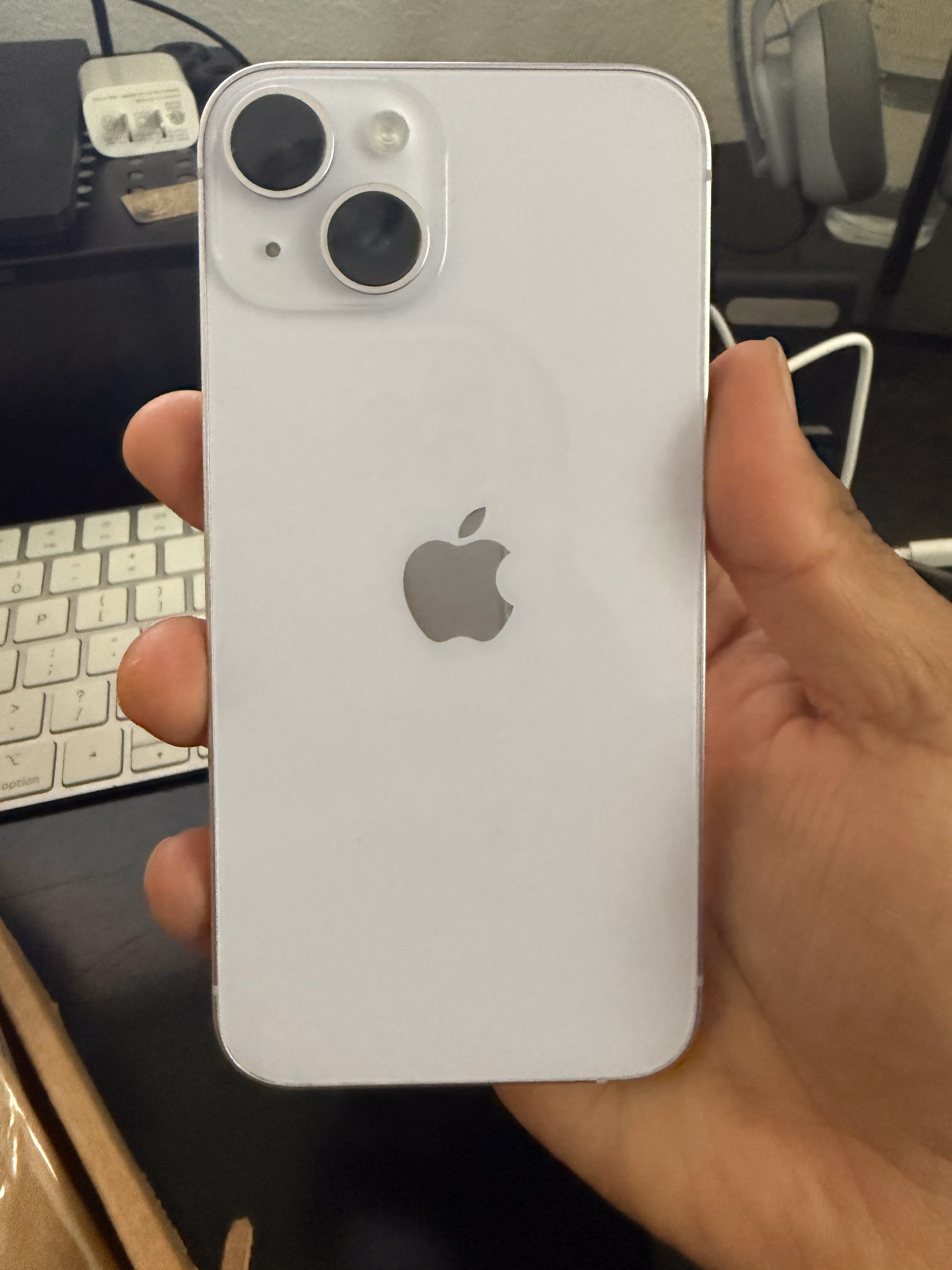 Apple iPhone 14, 128GB, Purple - Unlocked (Amazon Renewed) (New Open Box ) thumbnail 2