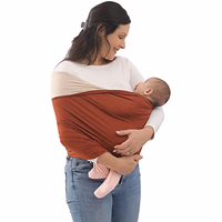 Baby Wrap Carrier, Perfect Baby Carrier Wrap Sling for Newborn and Infant up to 35 lbs. thumbnail 1