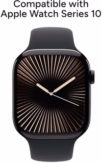 ZAGG Glass 360 Screen Protector for Apple Watch Series 11/10, Watch Size: 42mm, Integrated Bumper, 5X Stronger Impact Protection, Scratch-Resistant, Eco-Friendly Materials thumbnail 2