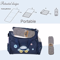 BlueSnail Quilted Thicker Waterproof Changing Pad Liners 3 Count(Gray 13” x 27”) thumbnail 5