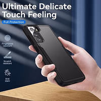 Warsia for Samsung Galaxy S21 Case CN-S10 Plus Black thumbnail 3