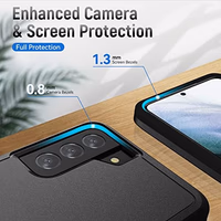 Warsia for Samsung Galaxy S21 Case CN-S10 Plus Black thumbnail 4
