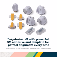Safety 1st Adhesive Magnetic Lock System, 4 Locks And 1 Key thumbnail 2