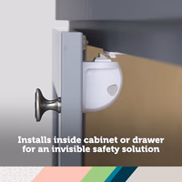 Safety 1st Adhesive Magnetic Lock System, 4 Locks And 1 Key thumbnail 4