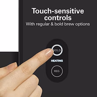 Hamilton Beach FlexBrew Single Serve Coffee Maker, Coffee Machine Compatible with Pod Packs and Grounds, Black Next Gen (49900) thumbnail 5