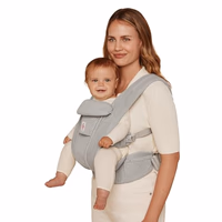 Ergobaby Omni Deluxe Baby Carrier Newborn Pearl Grey thumbnail 1