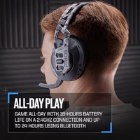 RIG 600 PRO HS Dual Wireless Multiplatform Gaming Headset with 2.4GHz/Bluetooth for PlayStation PS4, PS5, Nintendo Switch, Switch 2, PC, USB, Steam Deck, Android, iPhone - Arctic Camo thumbnail 5