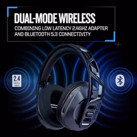 RIG 600 PRO HS Dual Wireless Multiplatform Gaming Headset with 2.4GHz/Bluetooth for PlayStation PS4, PS5, Nintendo Switch, Switch 2, PC, USB, Steam Deck, Android, iPhone - Arctic Camo thumbnail 3