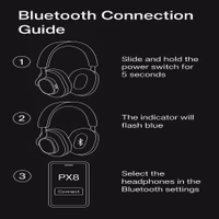Bowers & Wilkins Px8 McLaren Edition Over-Ear Wireless Headphones, Advanced Active Noise Cancellation, 30-Hour Battery Life, 15-Min Quick Charging thumbnail 4