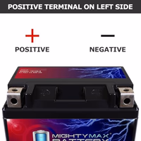 Mighty Max Battery YB12A-A -12 Volt 12 AH, 165 CCA, Rechargeable Maintenance Free SLA AGM Motorcycle Battery thumbnail 3