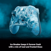 Xbox Wireless Controller Ice Breaker Special Edition - Wireless & Bluetooth Connectivity - New Hybrid D-Pad & Share Button - Featuring Textured Grip thumbnail 2