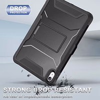 Soke Case for iPad (A16) 11th Generation 11-inch 2025, iPad 10th Generation 10.9-inch 2022, with Built-in Screen Protector and Kickstand, Rugged Full Body Protective Cover - Black thumbnail 5