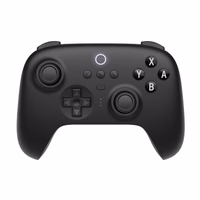 8BitDo Ultimate Bluetooth Controller with Charging Dock, Wireless Pro Controller with Hall Effect Sensing Joystick, Compatible with Switch, Windows and Steam Deck (Black) thumbnail 1