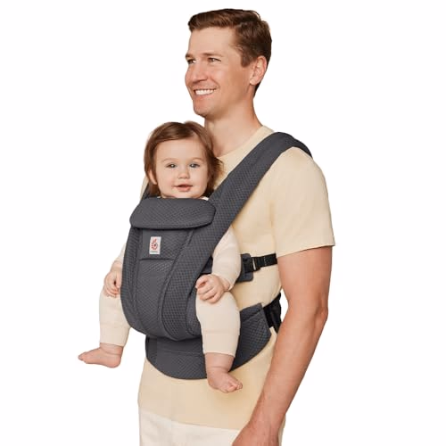 Ergobaby Omni Deluxe Baby Carrier Newborn Graphite Grey - View 1 of 6