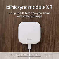 Blink Sync Module XR (newest model) — System hub for all Blink devices, go up to 400 feet from your home with extended range for Outdoor 4 thumbnail 1