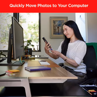 SanDisk 256GB Phone Drive for Android - The 2-in-1 USB for Smartphones, Tablets, and Computers - Thumb Drive with USB Type-C and Type-A Connectors - SDDDC6-256G-G46 thumbnail 3