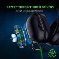 Razer BlackShark V2 X Gaming Headset: 7.1 Surround Sound - 50mm Drivers - Memory Foam Cushion - For PC, PS4, PS5, Switch - 3.5mm Audio Jack - Black thumbnail 3