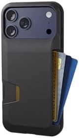 Smartish® iPhone 17 Pro Max Wallet Case - Wallet Slayer Vol. 1 [Slim + Protective] Credit Card Holder - Drop Tested Flip Hidden Card Slot Cover for Apple iPhone 17 Pro Max - Black Tie Affair