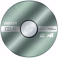 Maxell 648200, Premium Quality Noise free Surface Playback Recordable CDs 700Mb Storage – 2x to 48x, Write Speed 80 minutes - Blank CDs, CD Storage & Reusable Spindle Case Holder – 100 Pack thumbnail 2