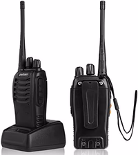 pxton Walkie Talkies Long Range for Adults with Earpieces,16 Channel Walky Talky Rechargeable Handheld Two Way Radios with Flashlight Li-ion Battery and Charger（4 Pack） thumbnail 4