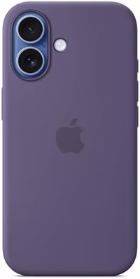 Apple iPhone 17 Silicone Case with MagSafe and Camera Control: Lightweight Phone Case, Wireless Charging Compatible, Smooth Matte Finish; Purple Fog thumbnail 3
