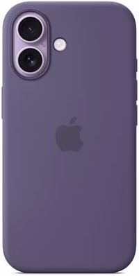 Apple iPhone 17 Silicone Case with MagSafe and Camera Control: Lightweight Phone Case, Wireless Charging Compatible, Smooth Matte Finish; Purple Fog thumbnail 1