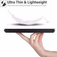 SCSVPN Case for 6 Inch Kindle 2024 and 2022 (11th Generation) - All new Slim Premium PU Leather Smart Protective Cover with Hand Strap, Auto Wake/Sleep for Kindle RS23CV / C2V2L3 E-Reader - Black thumbnail 5