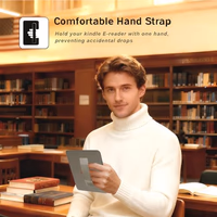 SCSVPN Case for 6 Inch Kindle 2024 and 2022 (11th Generation) - All new Slim Premium PU Leather Smart Protective Cover with Hand Strap, Auto Wake/Sleep for Kindle RS23CV / C2V2L3 E-Reader - Black thumbnail 3