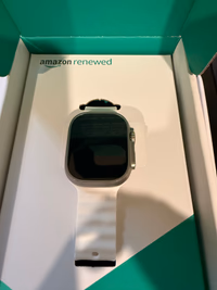 Apple Watch Ultra 2 [GPS + Cellular, 49mm] - Titanium Case With White Ocean Band, One Size (Amazon Renewed Premium) thumbnail 3